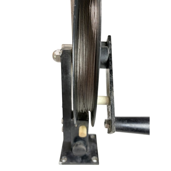 Vintage MAC-JAC Fishing Line Downrigger Counter Trolling Depth Measure Reel Boat - Picture 10 of 16